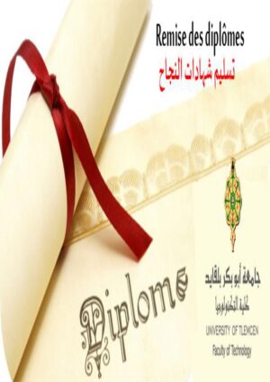 buy degree from the Université Abou Bekr Belkaid de Tlemcen