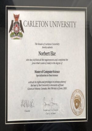 Buy Transcript Certificate from The Carleton College