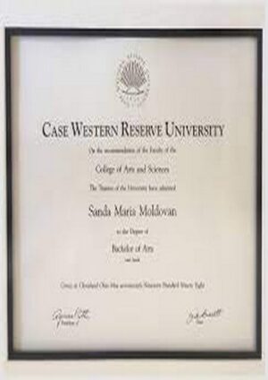 Buy Transcript Certificate from The Case Western Reserve University