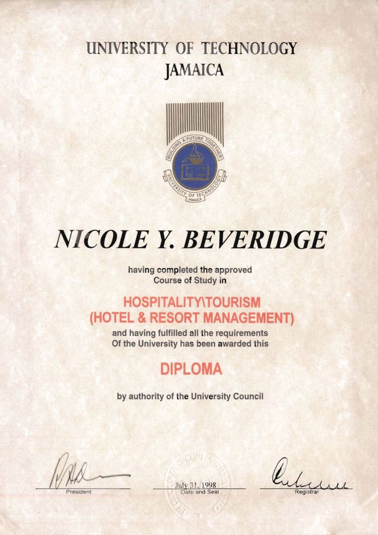 Buy Transcript Certificate degree from the University of Technology, Jamaica