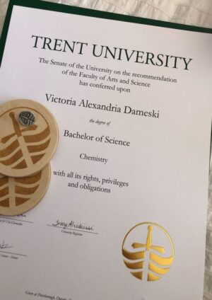 Buy Transcript Certificate from The Trent University