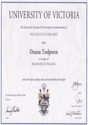 Buy Transcript Certificate from The University of Victoria