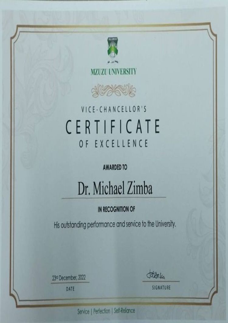 Buy Transcript Certificate of the Mzuzu University