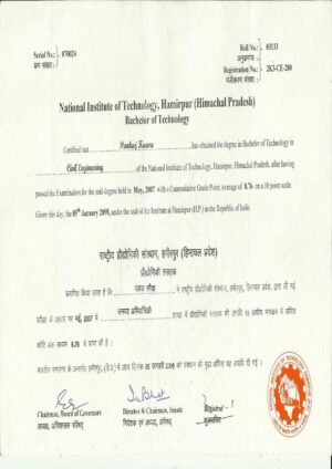 Buy Diplom degree from The National Institute of Technology, Hamirpur