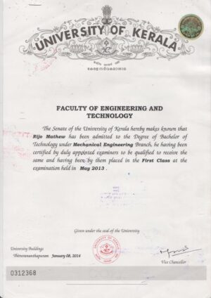 Buy Diplom degree from The University of Kerala
